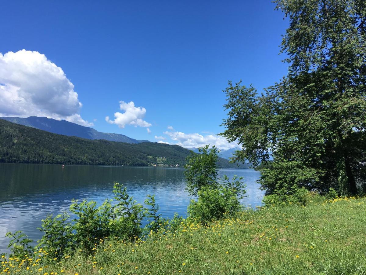 Appartement Kuhglocken Ferienhaus Fuenf Sinne Döbriach Dış mekan fotoğraf