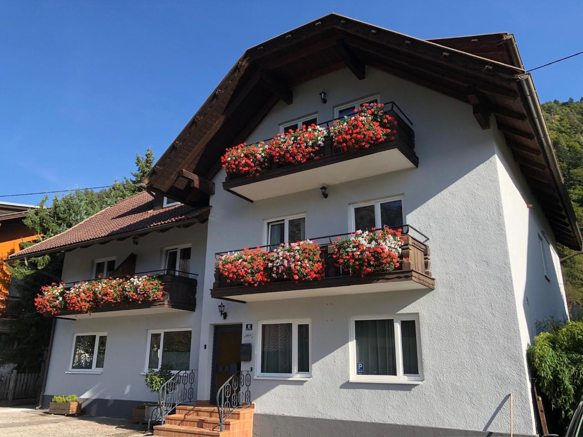 Appartement Kuhglocken Ferienhaus Fuenf Sinne Döbriach Dış mekan fotoğraf
