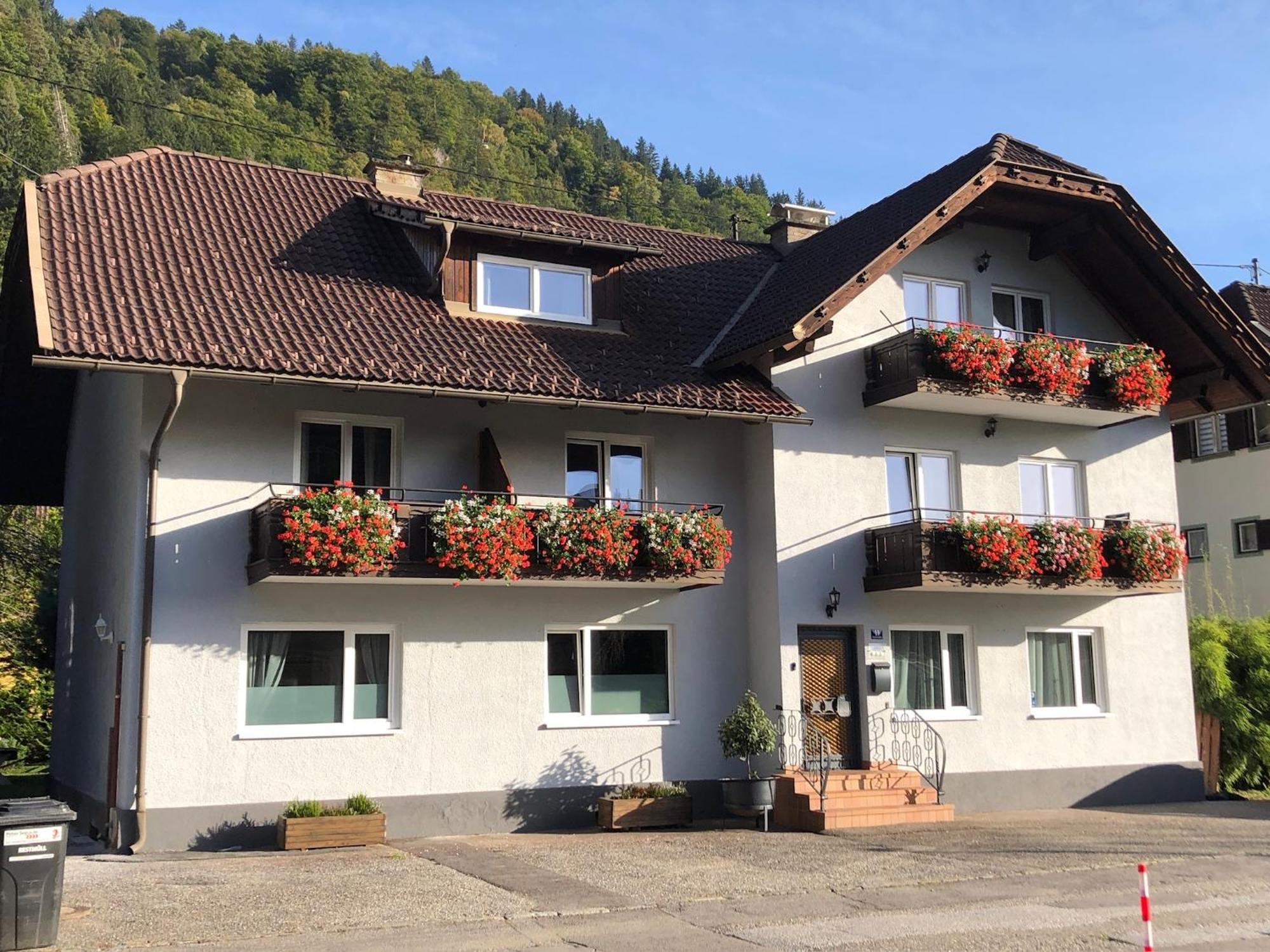 Appartement Kuhglocken Ferienhaus Fuenf Sinne Döbriach Dış mekan fotoğraf