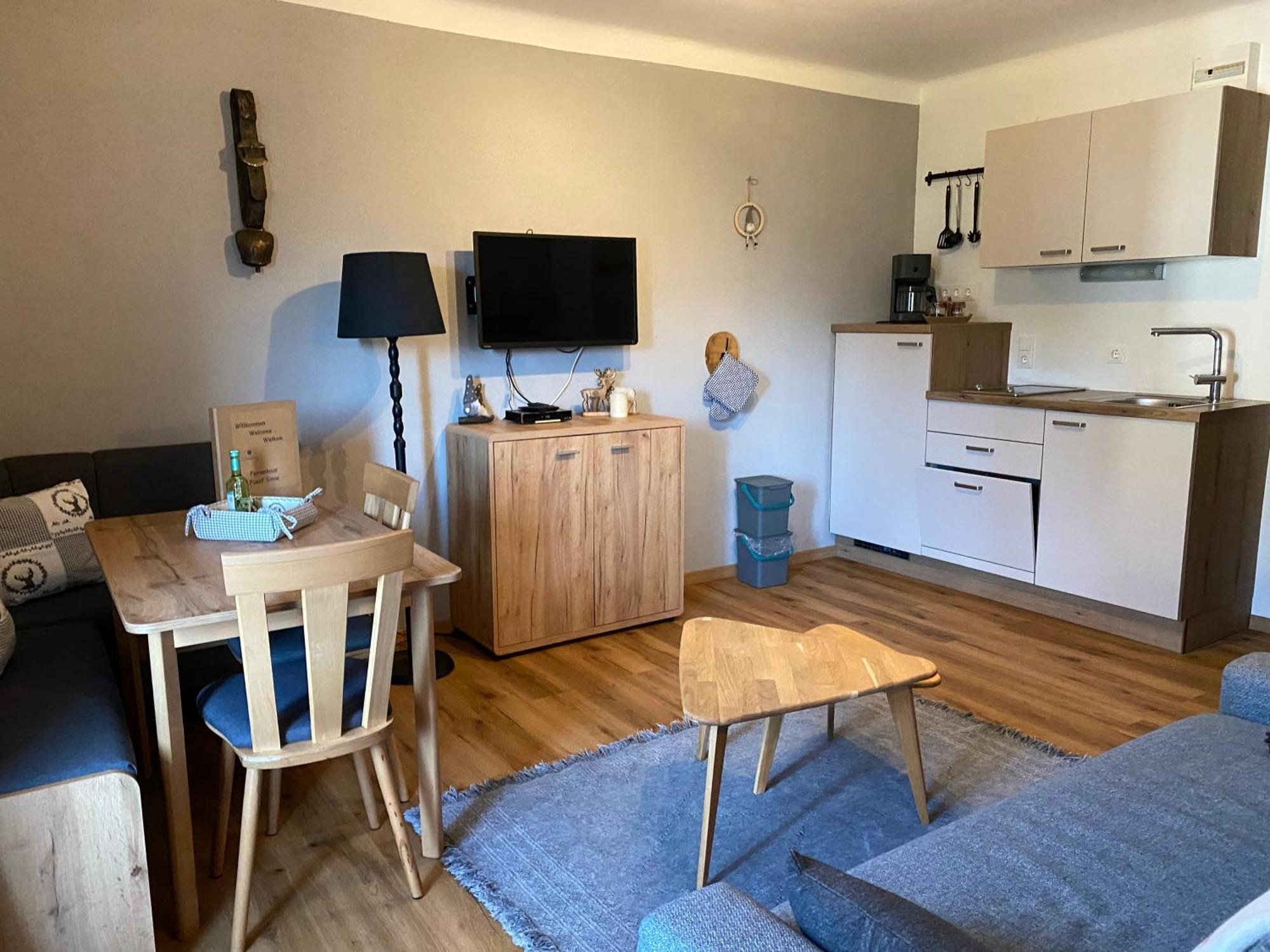Appartement Kuhglocken Ferienhaus Fuenf Sinne Döbriach Dış mekan fotoğraf
